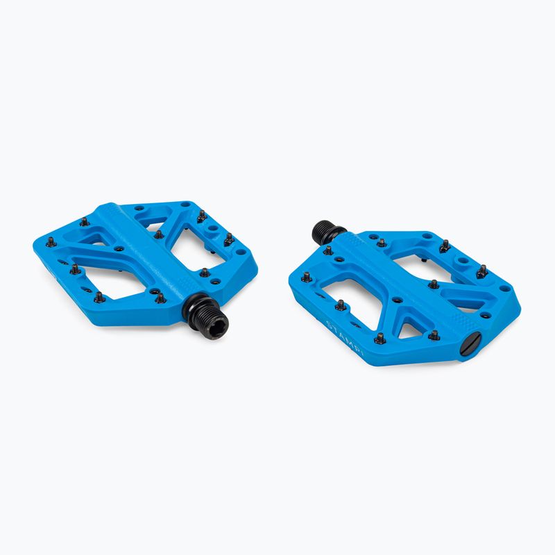 Pedale de bicicletă Crankbrothers Stamp 1 albastre CR-16269