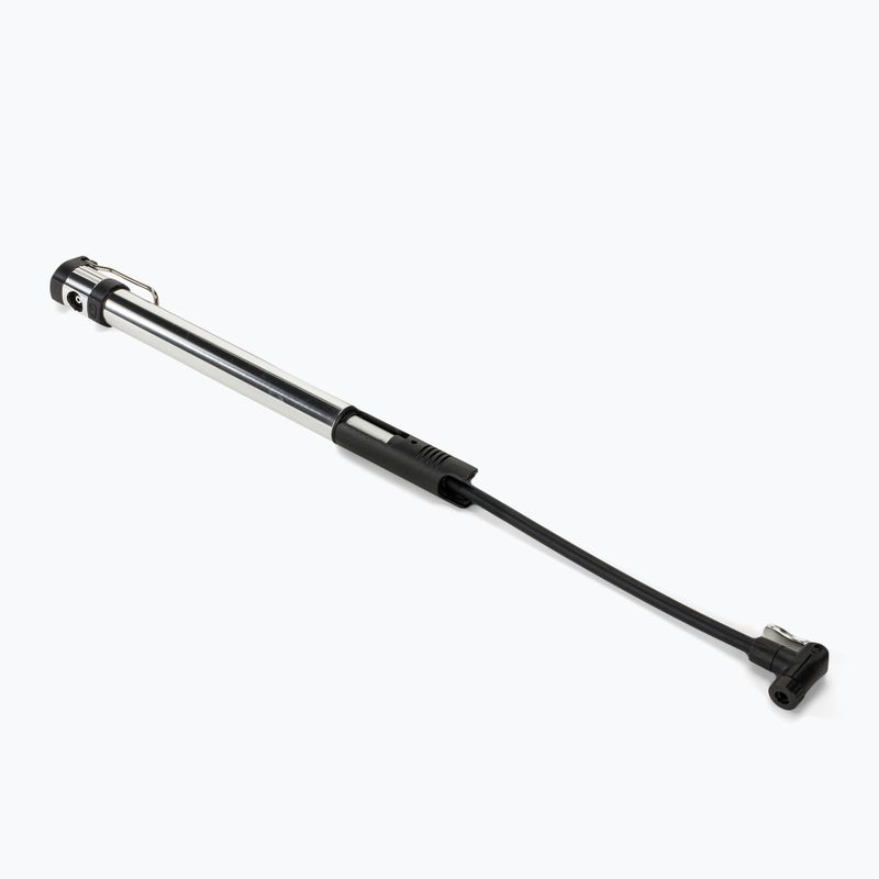 Pompă de bicicletă Crankbrothers Klic HV Mini Floor 110 psi silver 2