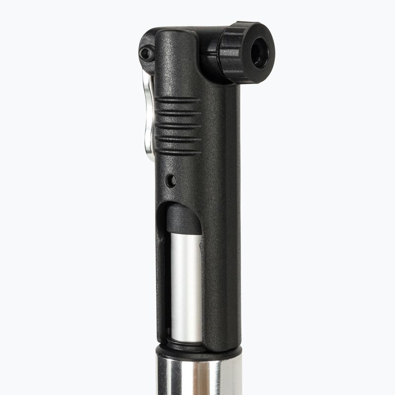 Pompă de bicicletă Crankbrothers Klic HV Mini Floor 110 psi silver 3