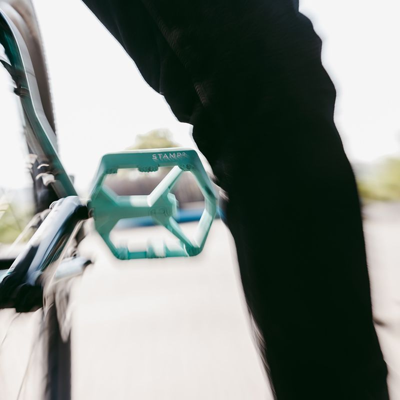Pedale de bicicletă Crankbrothers Stamp 0 turquoise 6