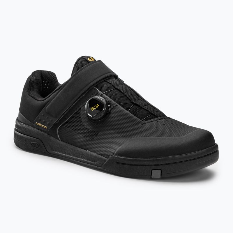 Încălțăminte de ciclism de platformă pentru bărbați Crankbrothers Stamp Boa neagră CR-STB01080A090