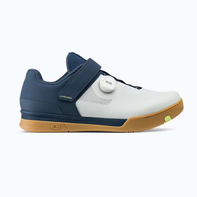 Încălțăminte de ciclism MTB Crankbrothers Mallet BOA navy grey/gum outsole 8