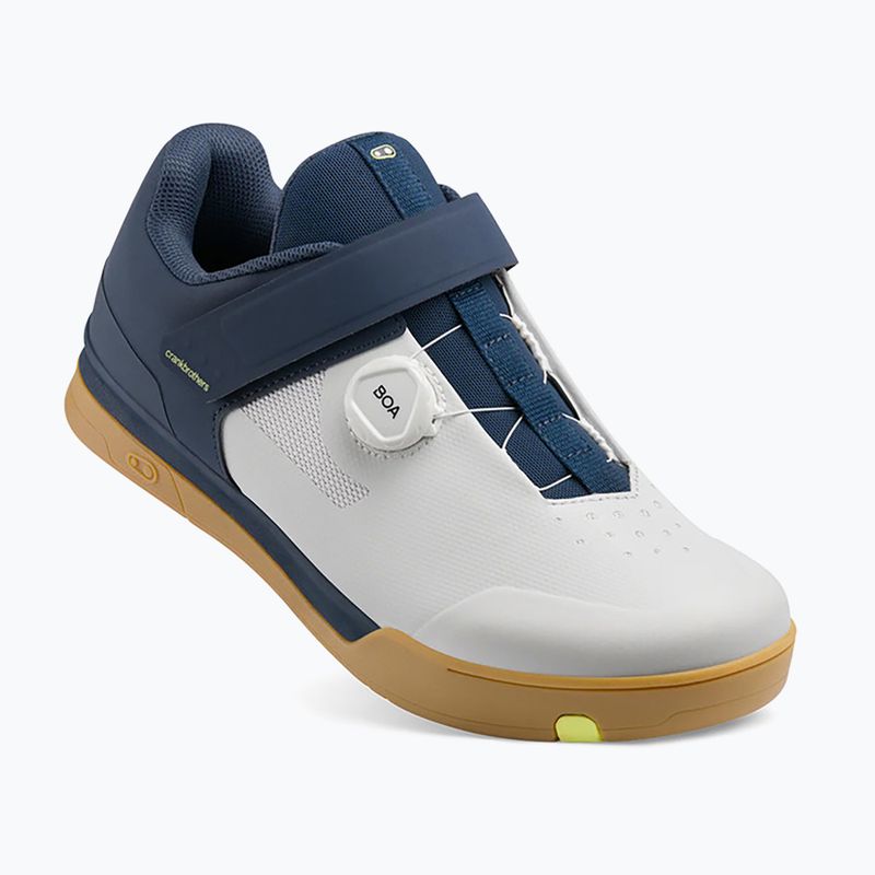 Încălțăminte de ciclism MTB Crankbrothers Mallet BOA navy grey/gum outsole 10