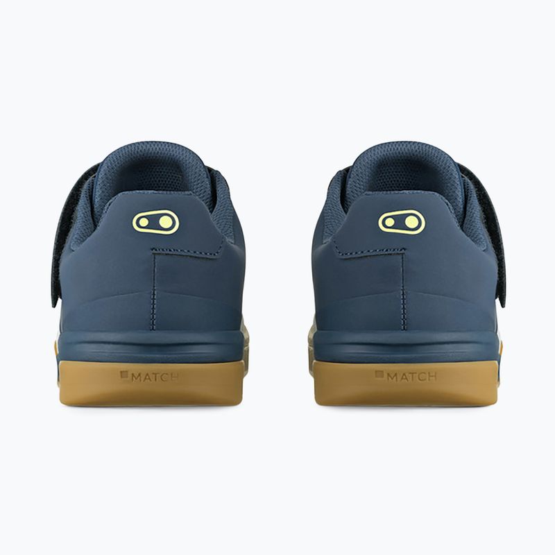 Încălțăminte ciclism pe platformă Crankbrothers Stamp Boa navy grey/gum outsole 11