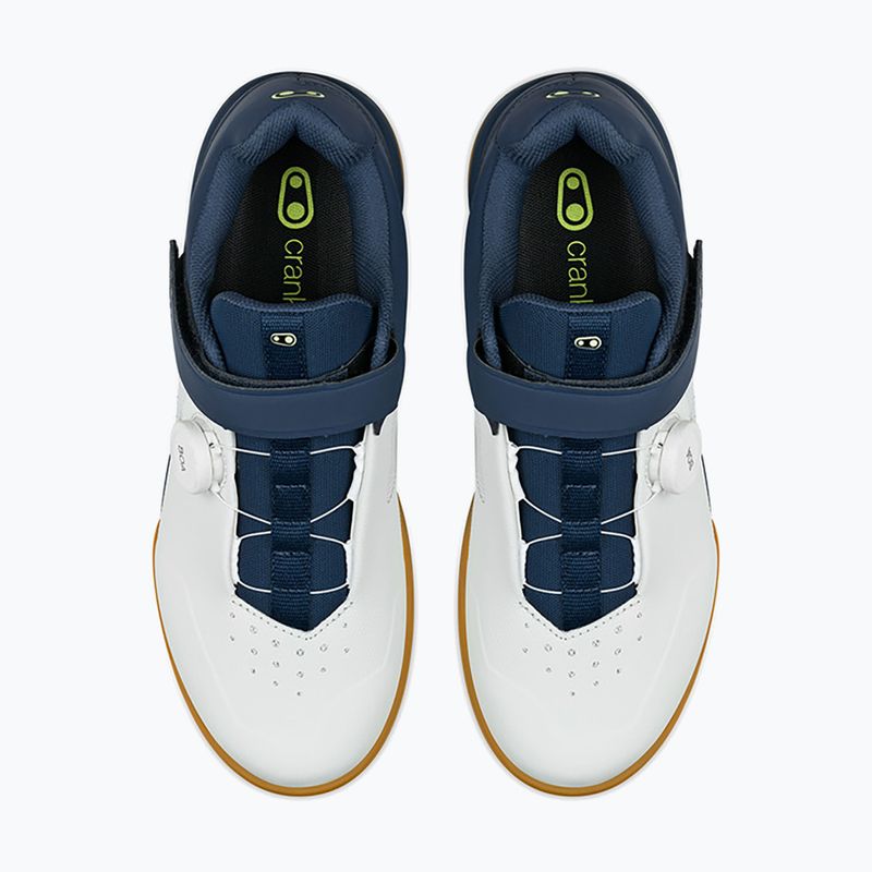 Încălțăminte ciclism pe platformă Crankbrothers Stamp Boa navy grey/gum outsole 13