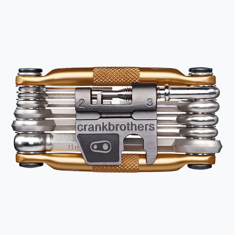 Cheie de bicicletă Crankbrothers Multitool 17 gold