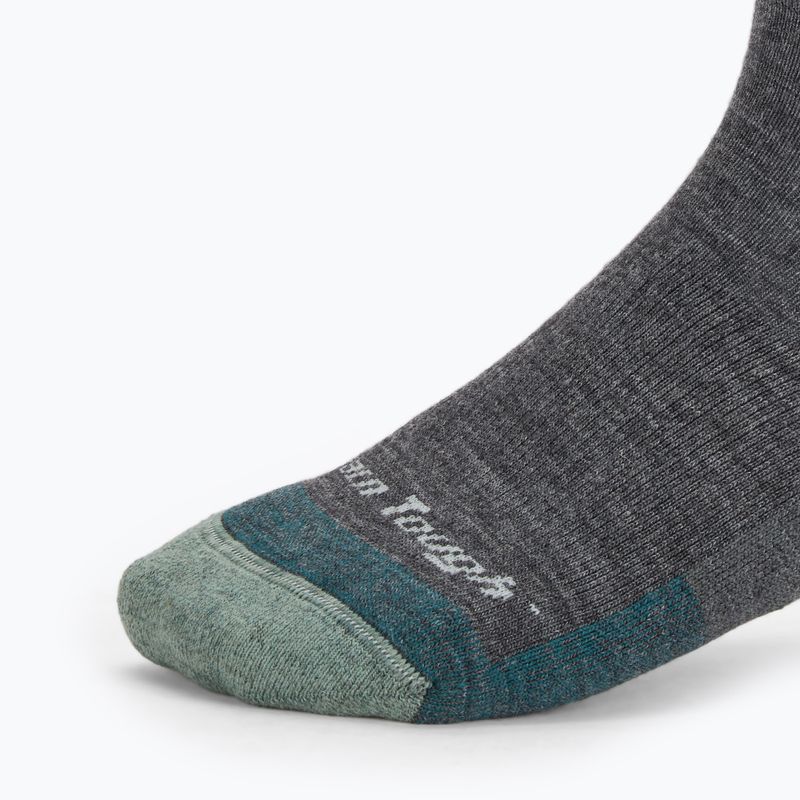 Șosete de trekking pentru femei Darn Tough Hiker Micro Crew slate