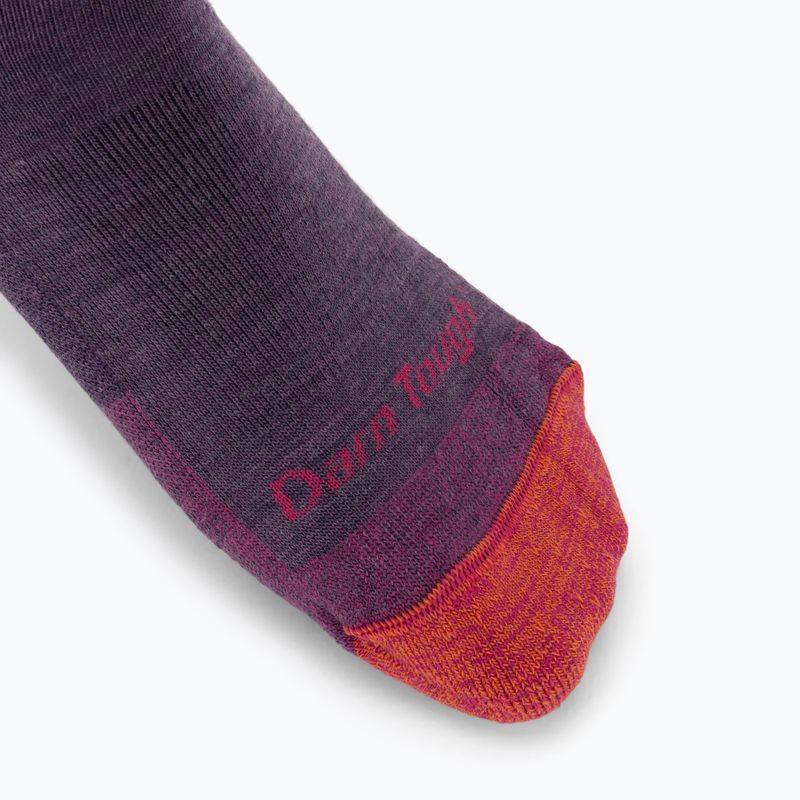 Șosete pentru femei Darn Tough Hiker plum heather 3