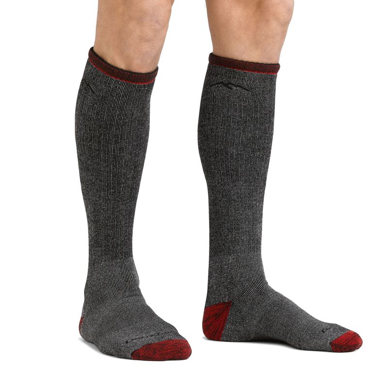 Șosete pentru bărbați Darn Tough Mountaineering OTC Heavyweight with Full Cushion smoke 5