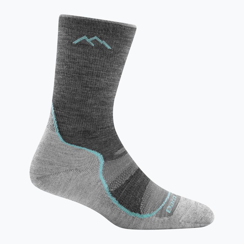 Șosete damă Darn Tough Light Hiker Micro Crew Cushion slate