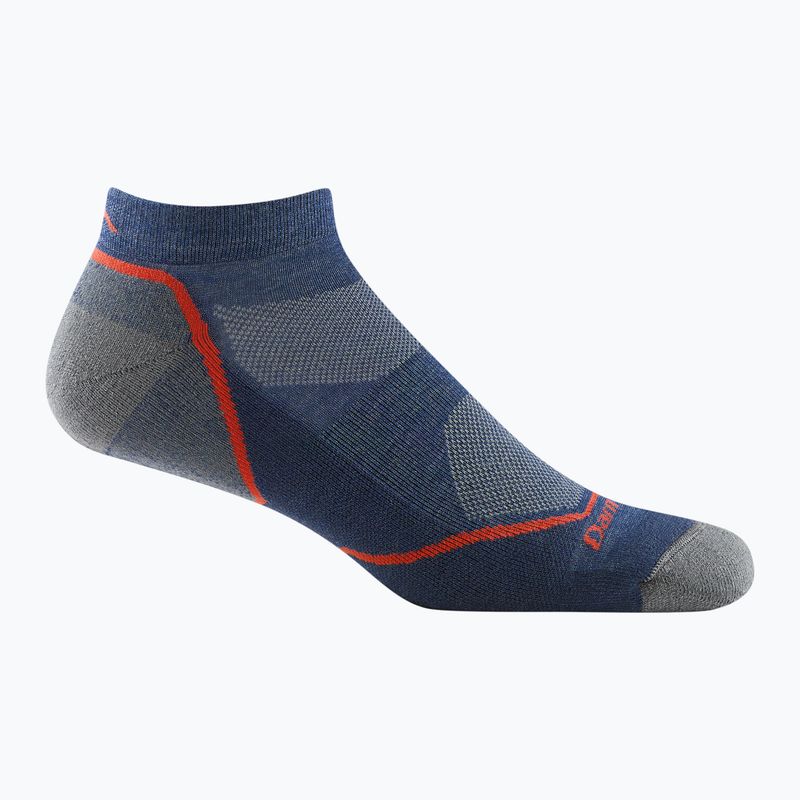 Șosete bărbătești Darn Tough Light Hiker No Show Cushion denim