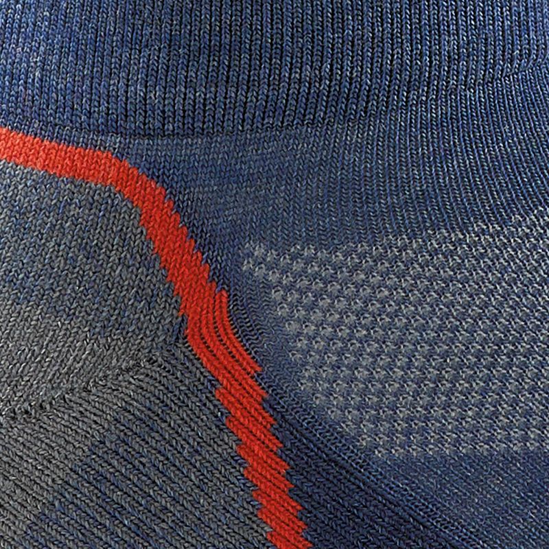 Șosete bărbătești Darn Tough Light Hiker No Show Cushion denim 2