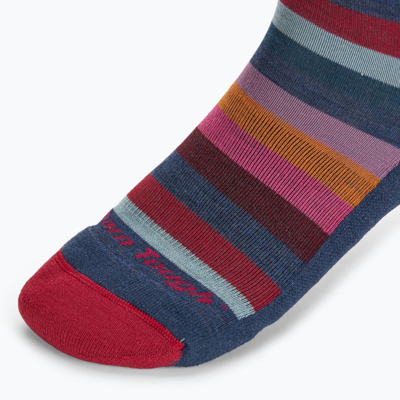 Șosete de trekking pentru femei Darn Tough Mystic Stripe Crew denim 3