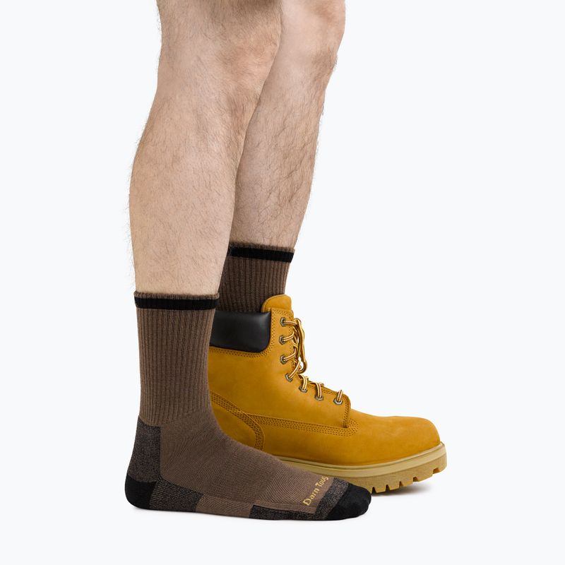 Șosete pentru bărbați Darn Tough Fred Tuttle Micro Crew Cushion timber 2