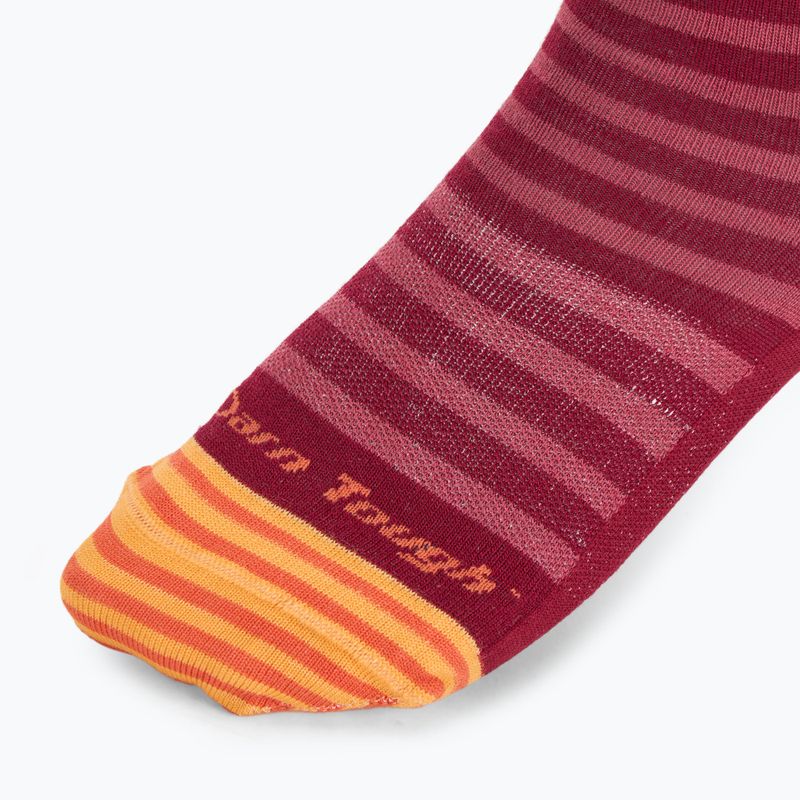 Șosete pentru femei Darn Tough Morgan burgundy 3