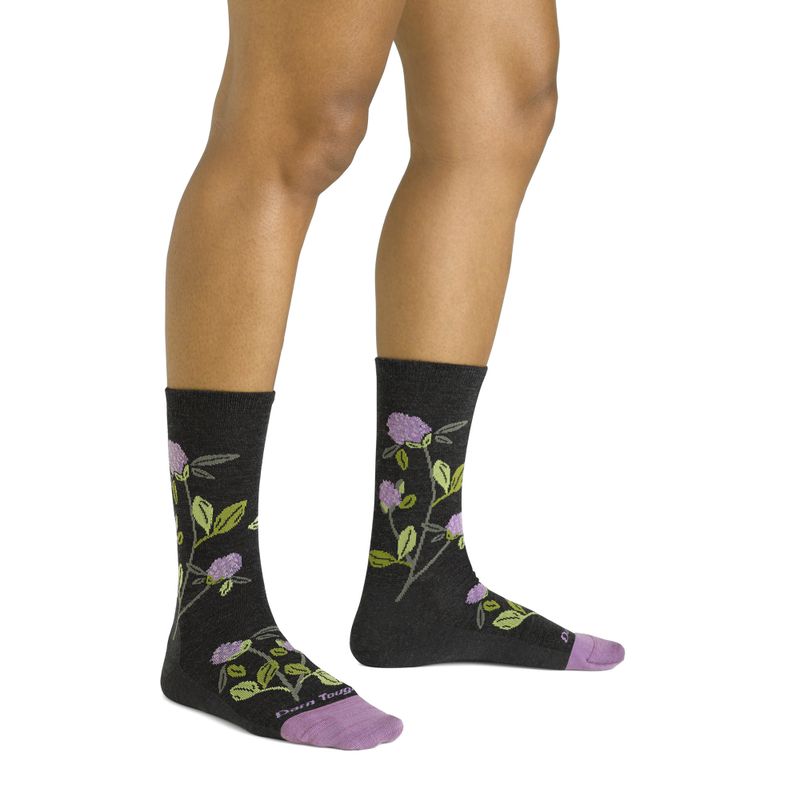 Șosete pentru femei Darn Tough Blossom charcoal 2