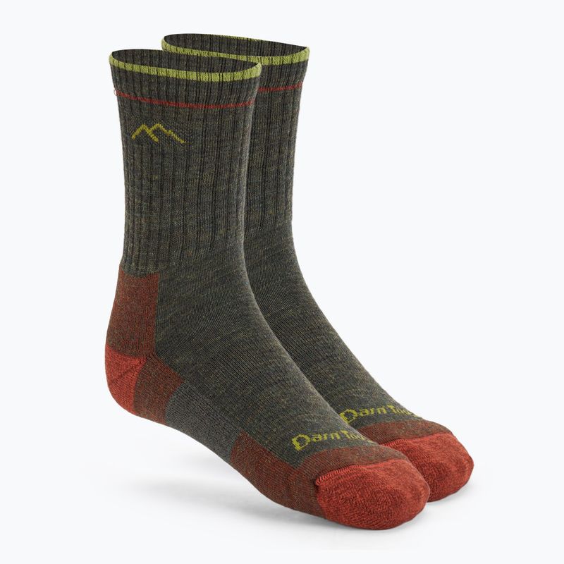 Șosete de trekking pentru femei Darn Tough Hiker Micro Crew forest