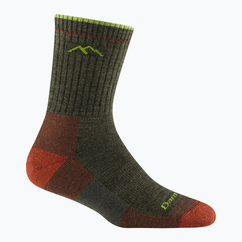 Șosete de trekking pentru femei Darn Tough Hiker Micro Crew forest