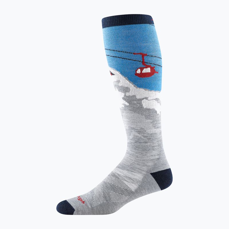 Șosete pentru bărbați Darn Tough Heady Yeti OTC Midweight with Cushion gray 2