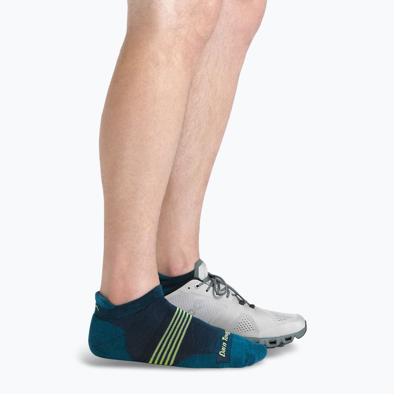 Șosete de alergare pentru bărbați Darn Tough Element dark teal