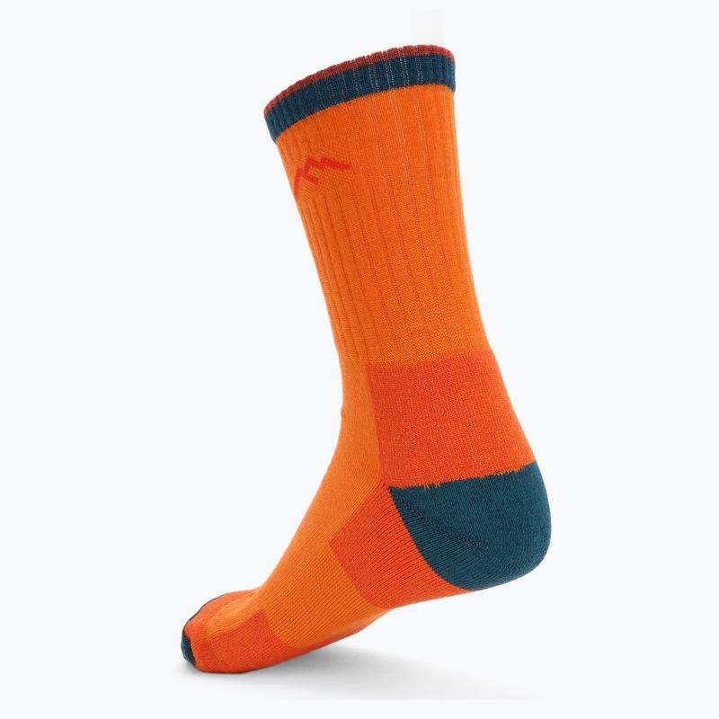 Șosete de trekking pentru bărbați Darn Tough Hiker Micro Crew blaze 2