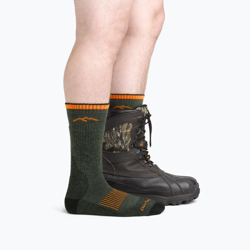Șosete pentru bărbați Darn Tough Hunting Boot Sock Cushion forest 2