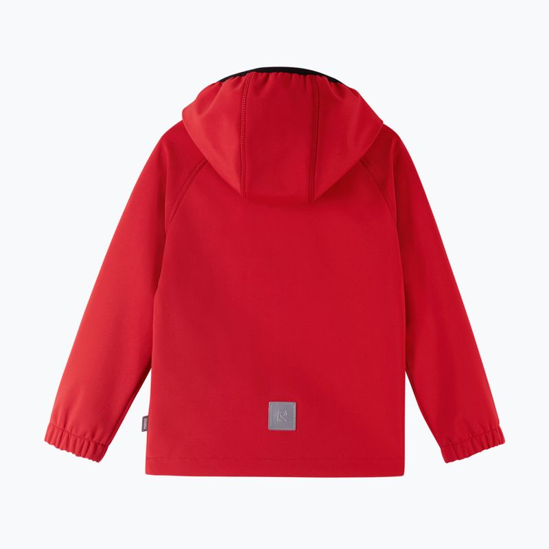 Geacă softshell pentru copii Reima Vantti tomato red 2