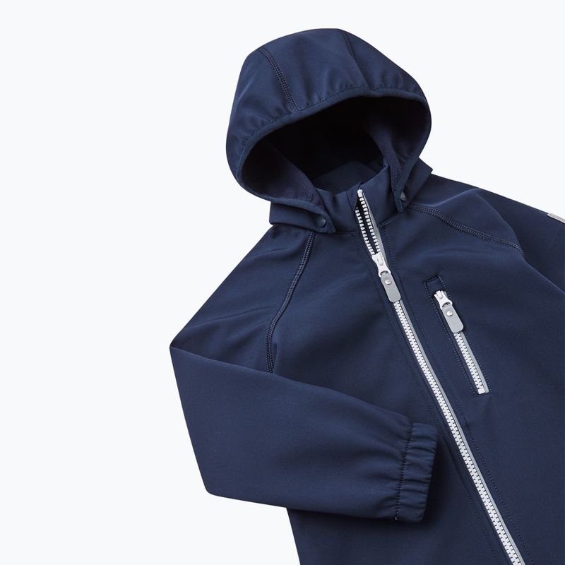 Geacă softshell pentru copii Reima Vantti navy 12