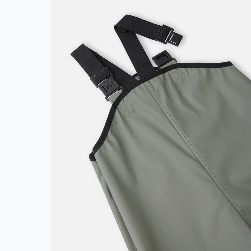 Pantaloni de ploaie pentru copii Reima Lammikko greyish green 6