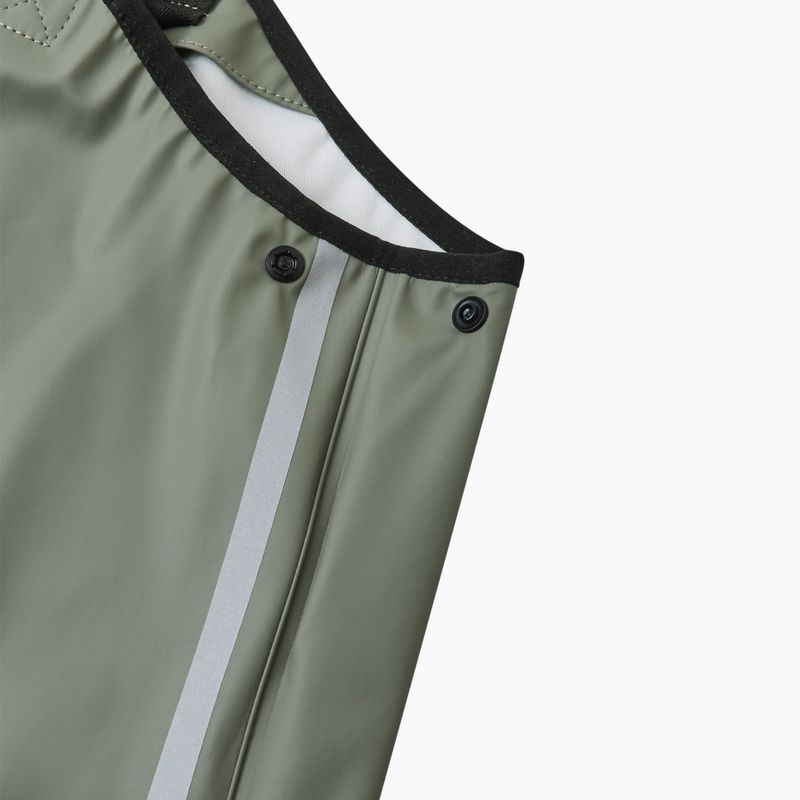 Pantaloni de ploaie pentru copii Reima Lammikko greyish green 7