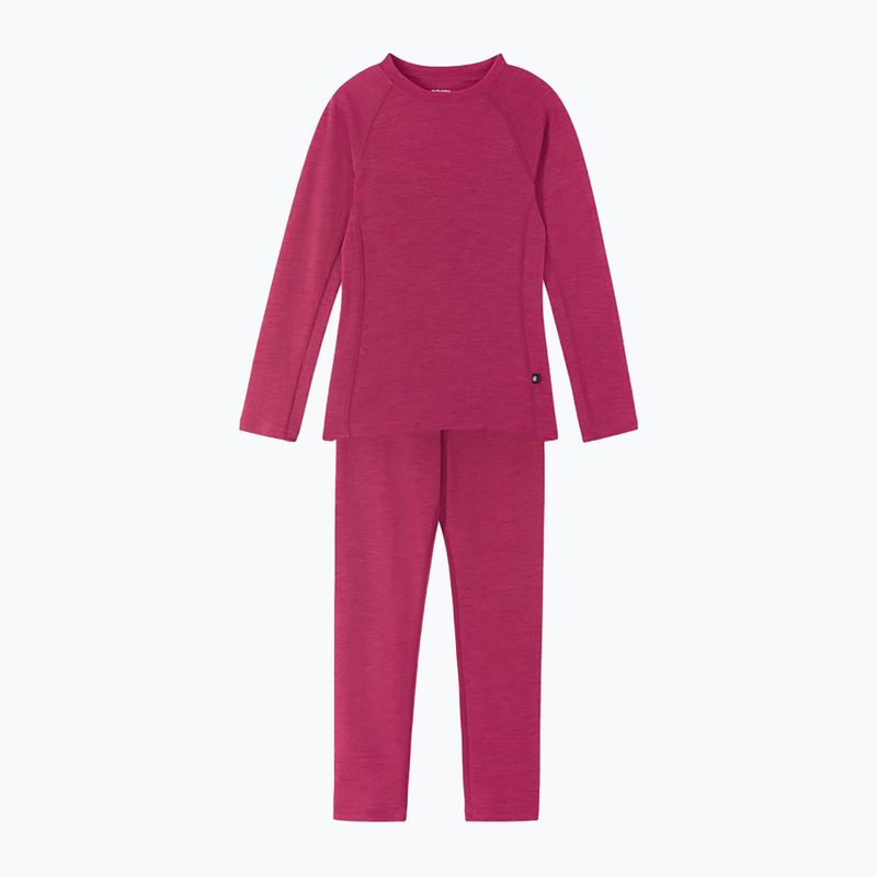 Set de lenjerie termoactivă pentru copii Reima Kinsei cranberry pink