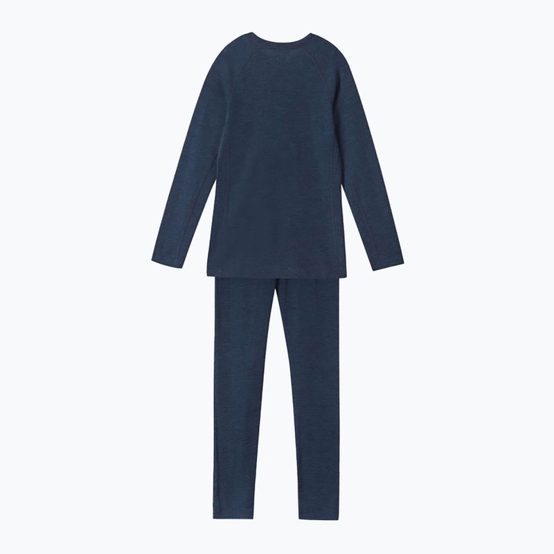 Set de lenjerie termoactivă pentru copii Reima Kinsei navy 2