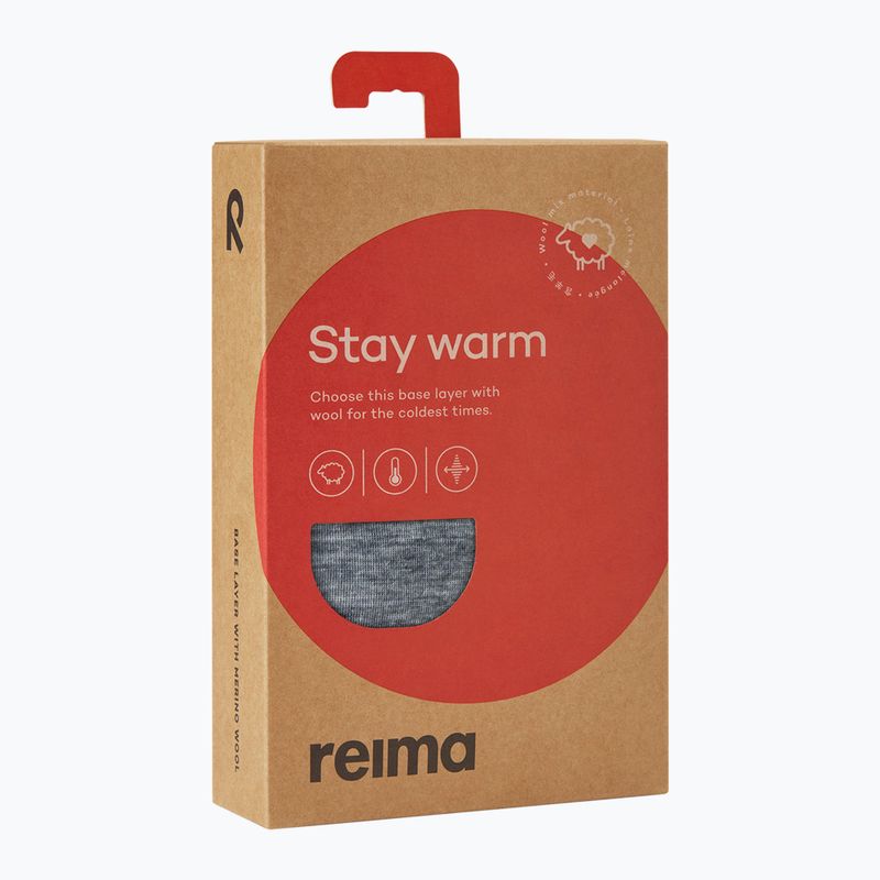 Set de lenjerie termoactivă pentru copii Reima Kinsei melange grey 9