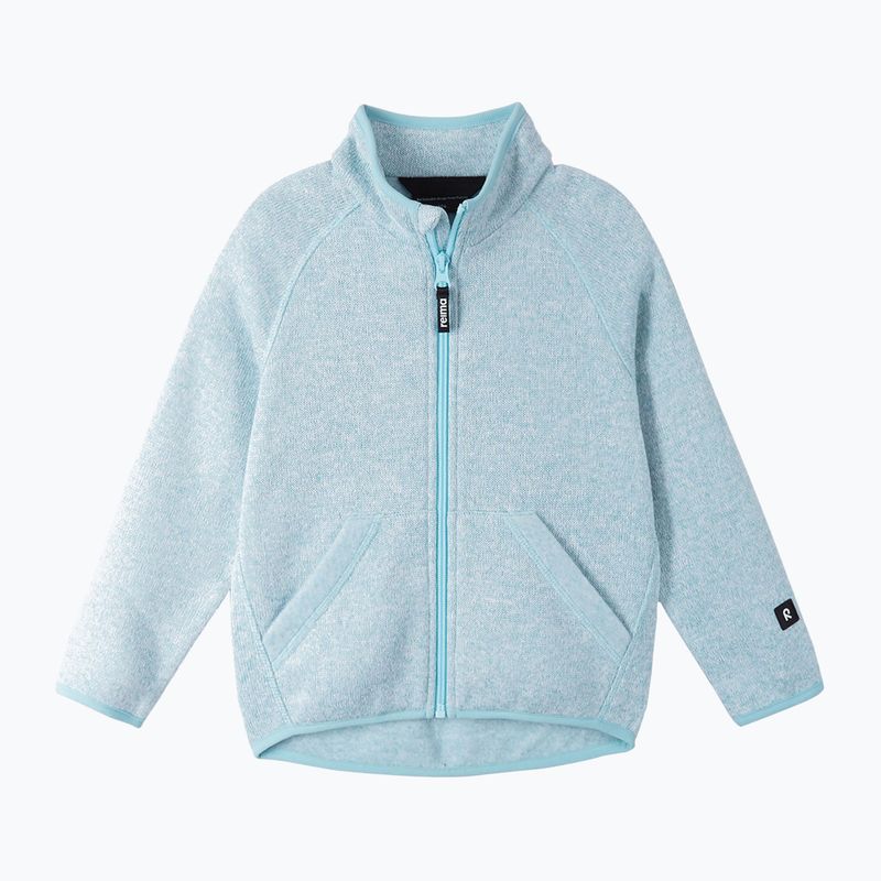 Hanorac cu glugă din fleece pentru copii Reima Hopper verde 5200050A-7090