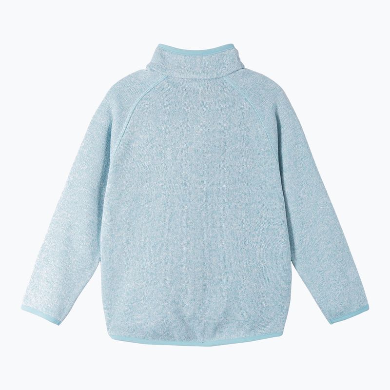 Hanorac cu glugă din fleece pentru copii Reima Hopper verde 5200050A-7090 2
