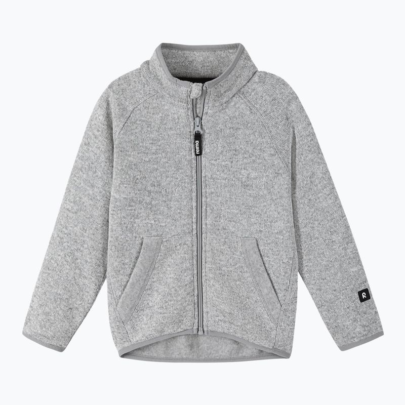Hanorac cu glugă din fleece pentru copii Reima Hopper gri 5200050A-9150