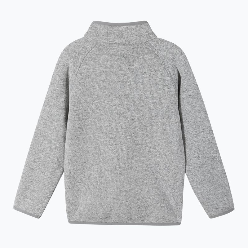 Hanorac cu glugă din fleece pentru copii Reima Hopper gri 5200050A-9150 2