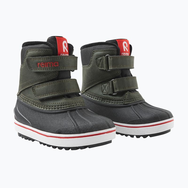Cizme de zăpadă pentru copii Reima Coconi khaki green 3