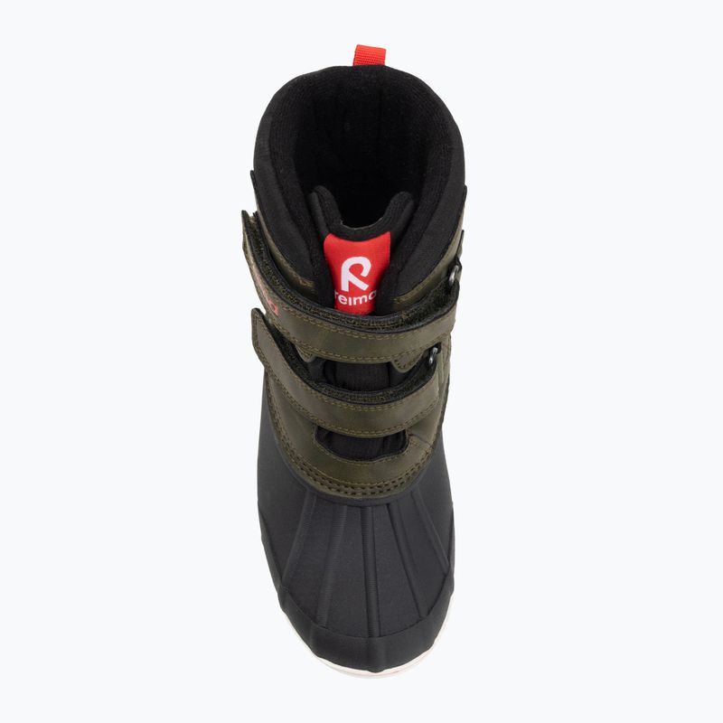 Cizme pentru copii Reima Coconi khaki green 5