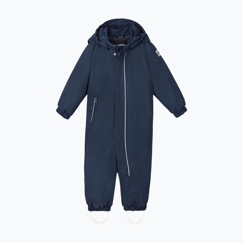 Combinezon softshell pentru copii Reima Puhuri navy 2