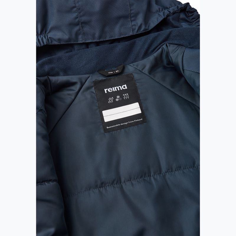 Combinezon softshell pentru copii Reima Puhuri navy 7