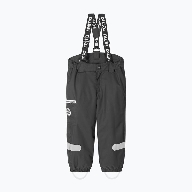 Pantaloni de ploaie pentru copii Reima Tiksi negru 5100143A-9990