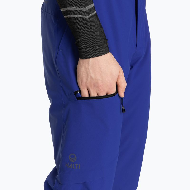 Pantaloni de schi pentru bărbați Halti Carvey DX surf the web blue 6