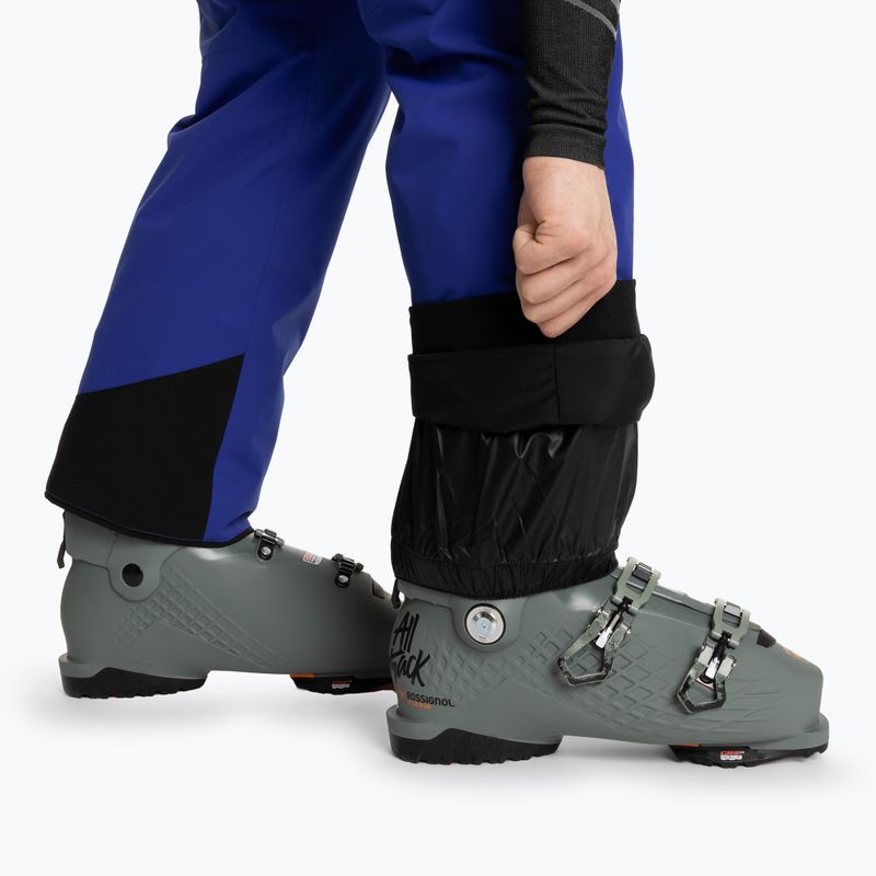 Pantaloni de schi pentru bărbați Halti Carvey DX surf the web blue 7