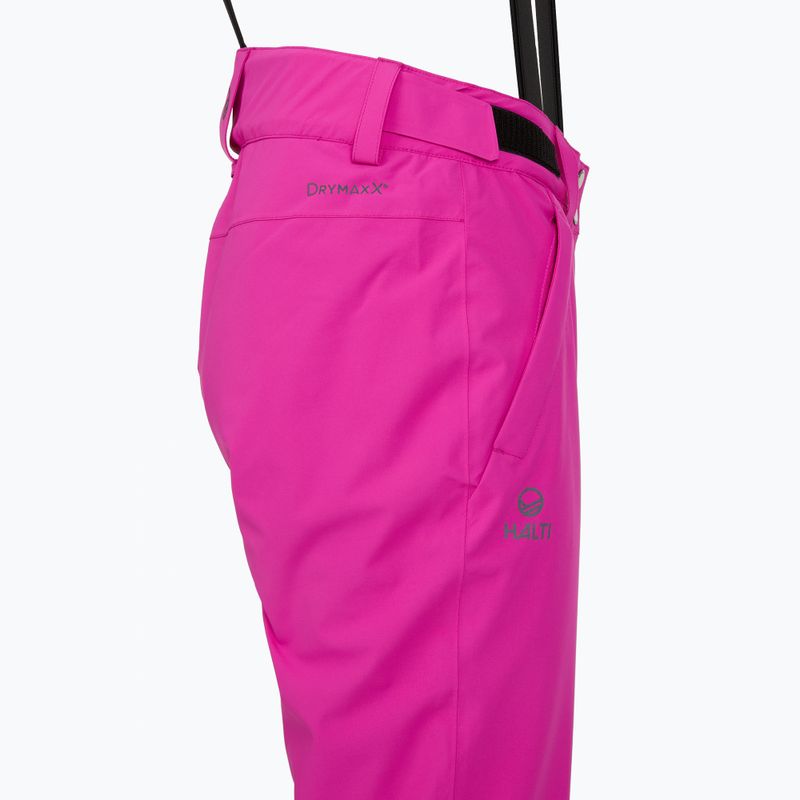Pantaloni de schi pentru femei Halti Trusty DX prima pink 4