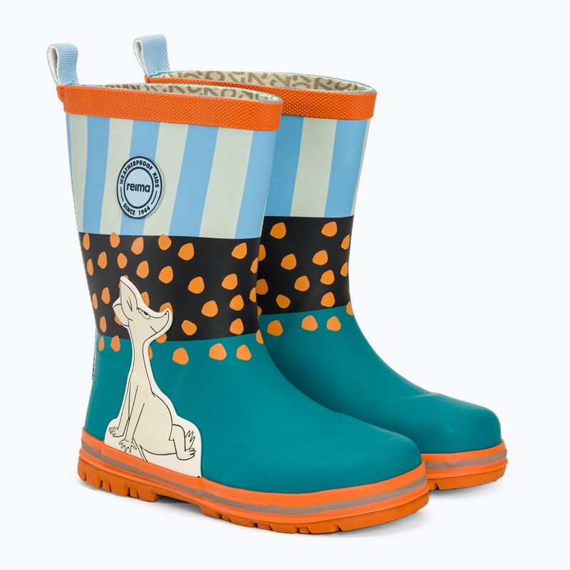 Cizme pentru copii Reima Magisk Moomin dark orange 5