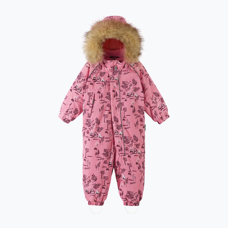 Costum de schi pentru copii Reima Lappi sunset roz pentru copii