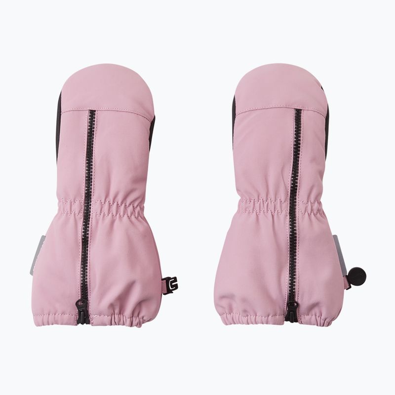 Reima Tepas Mittens mănuși de schi pentru copii gri roz 5