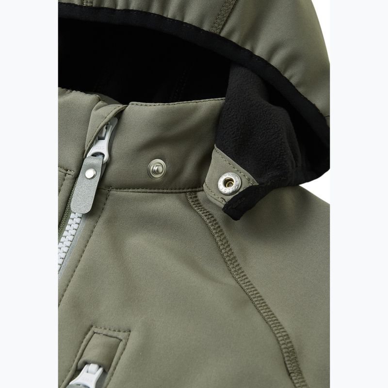 Geacă softshell pentru copii Reima Vantti greyish green 4