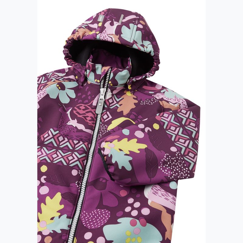 Combinezon softshell pentru copii  Reima Mjosa deep purple 3